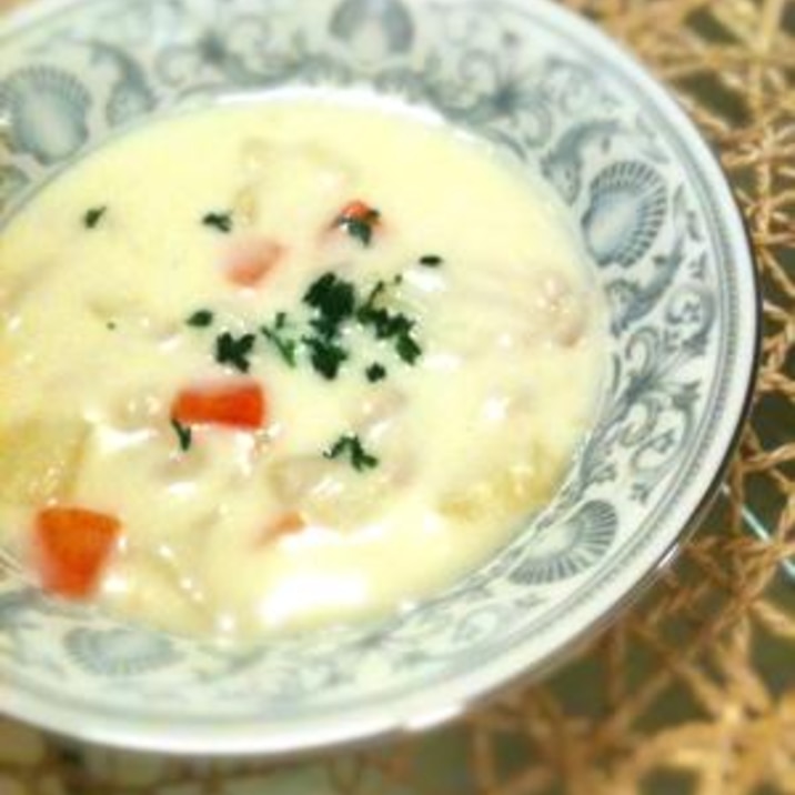 小麦粉を牛乳に溶かして失敗なし*簡単時短のシチュー